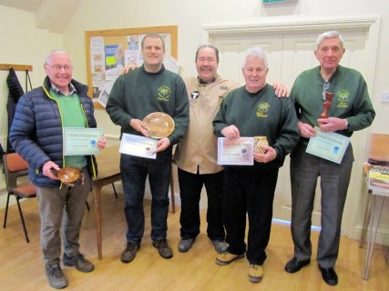 Winners of the February competition certificates